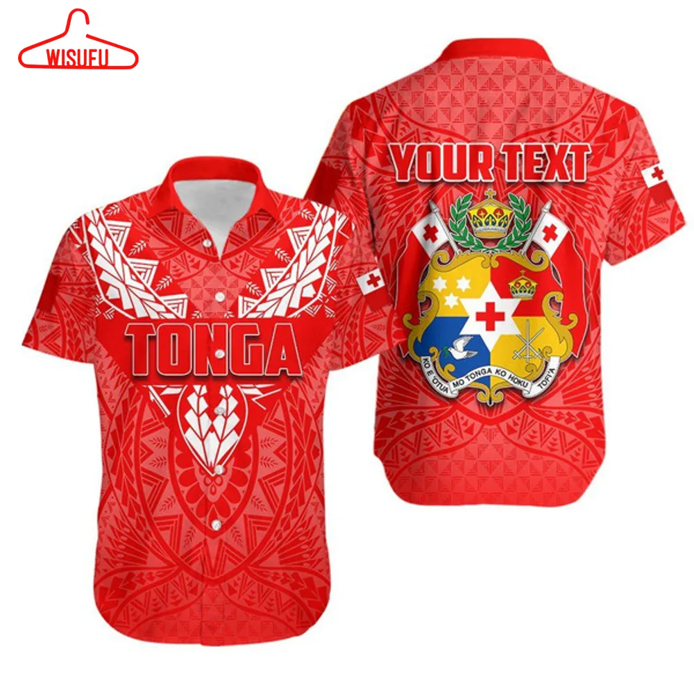 (custom Personalised)tonga Rugby Hawaiian Shirt Polynesian With Coat Of Arms Best Gift Ideas, New Fashion Gifts