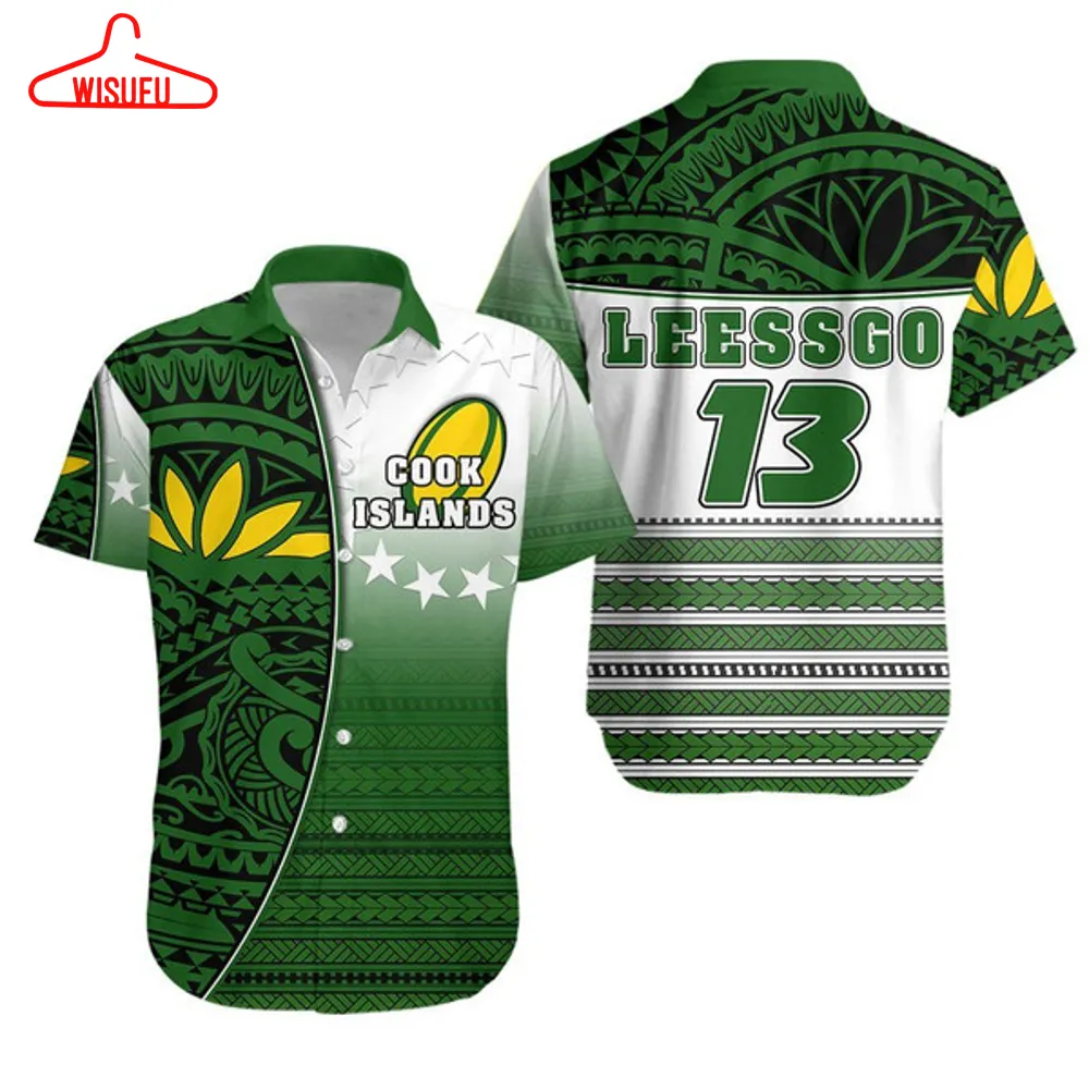 (leessgo) Cook Islands Rugby Hawaiian Shirt Impressive Best Gift Ideas, New Fashion Gifts