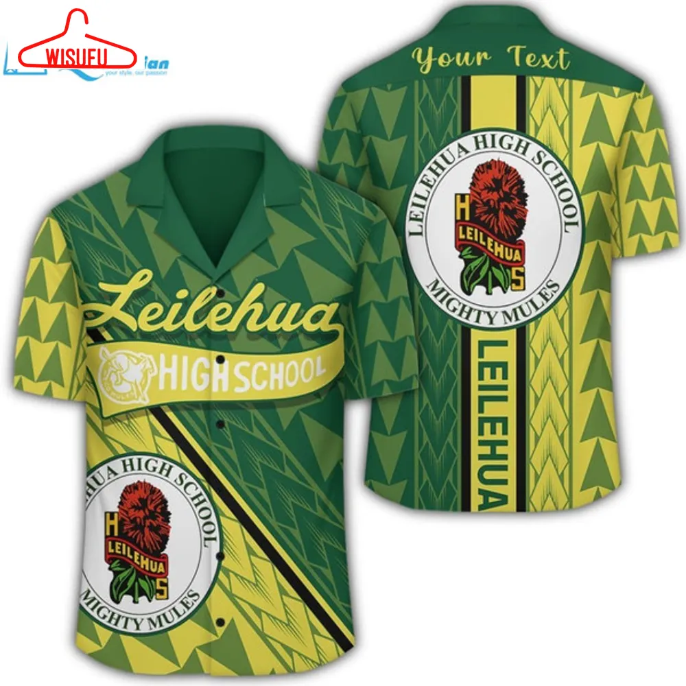 (personalized) Hawaii Hawaiian Shirt - Leilehua High Hawaiian Shirt - Energetic, Best Gift Ideas, New Fashion Gifts