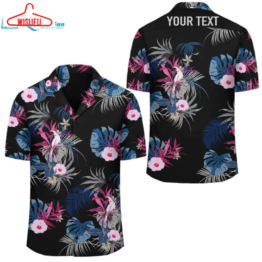 (personalized) Tropical Flower Hawaiian Shirt Haka Style, Best Gift Ideas, New Fashion Gifts