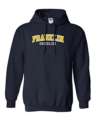 Franklin Grizzlies Block Two Color Hooded