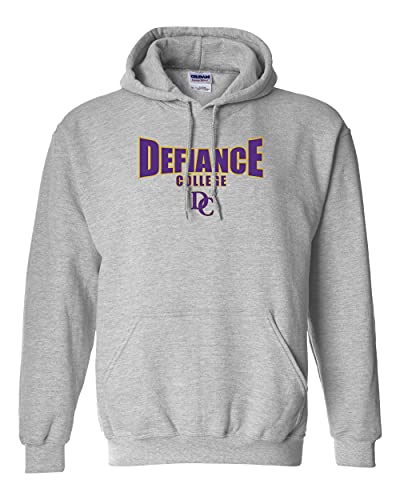 Defiance College DC Two Color Hooded