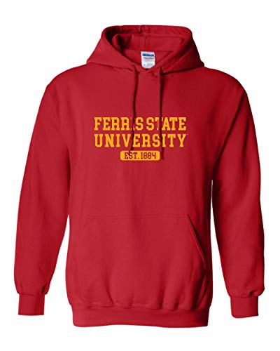 Ferris State University EST One Color Hooded