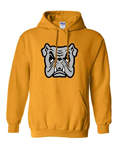 Adrian College Bulldog Logo Hooded