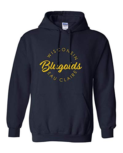 Wisconsin Eau Claire Circular 1 Color Hooded