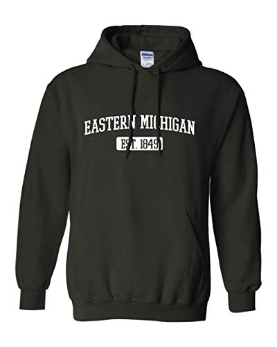 Eastern Michigan EST One Color Hooded