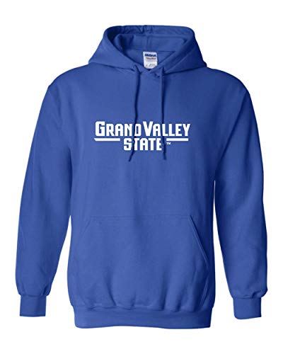 Grand Valley State Text One Color Hooded