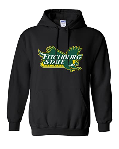 Fitchburg State Full Color Mascot Hooded