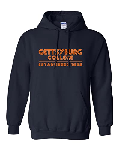 Gettysburg College Retro Text Hooded