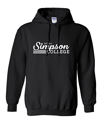 Vintage Simpson College Hooded