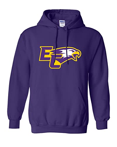 Elmira College EC Mascot Unisex Hooded