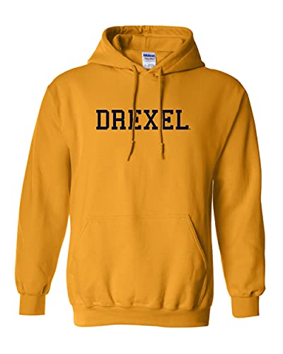 Drexel University Drexel Navy Text Hooded