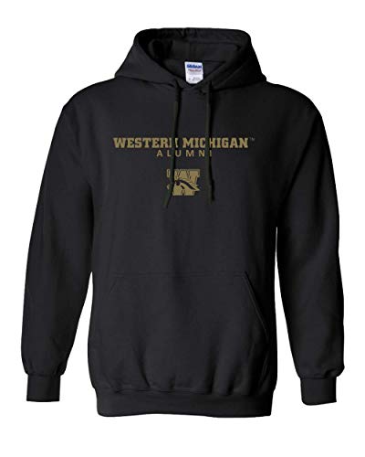 Western Michigan University Alumni Hooded  WMU Broncos Logo Apparel MensWomens Hoodie