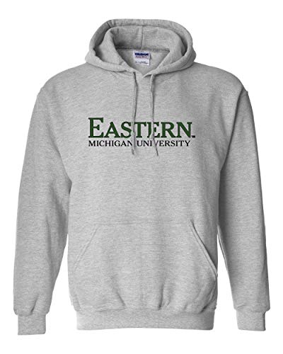 Eastern Michigan University Two Color Hooded