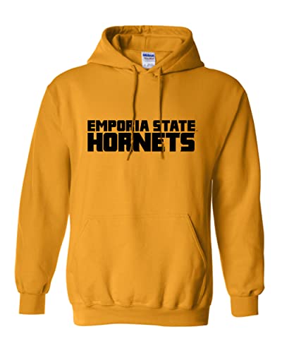 Emporia State 1 Color Mascot Hooded