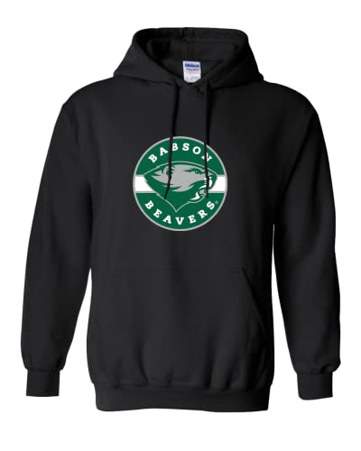 Babson Beavers Circle Logo Hooded