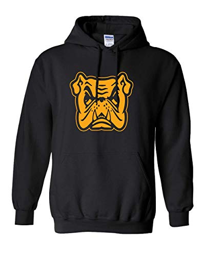 Adrian College 1 Color Gold Bulldog Hooded