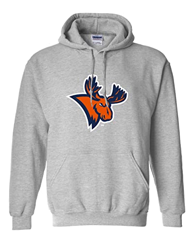 Utica University Moose Head Hooded