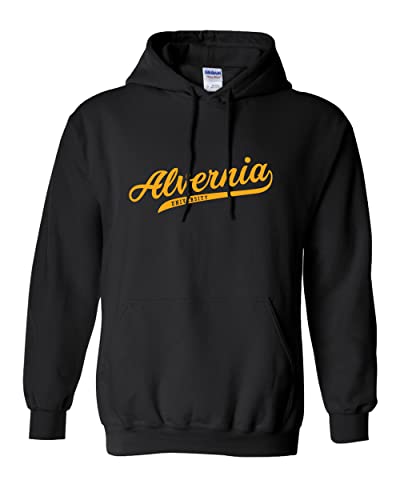 Alvernia University Retro Unisex Hooded