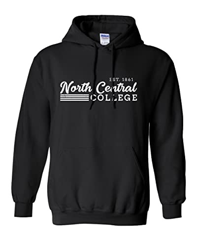 Vintage North Central College Est 1861 Hooded