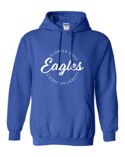 Florida Gulf Coast University Circular 1 Color Hooded