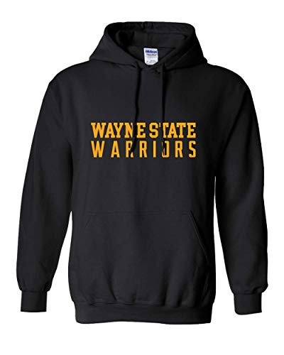 Wayne State Warriors One Color Hooded