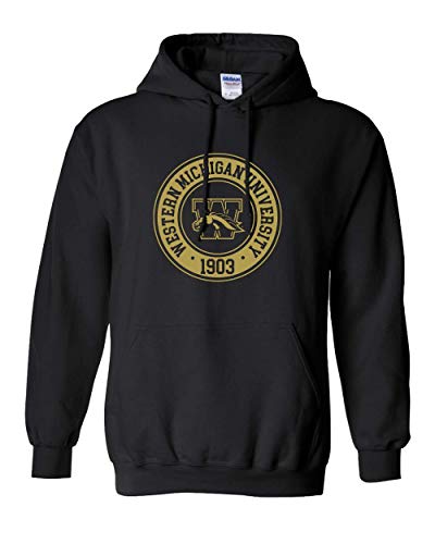 Western Michigan Circle One Color Hooded