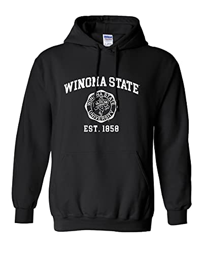 Winona State Vintage Est 1858 Hooded