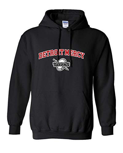 Detroit Mercy Arched Two Color Hooded