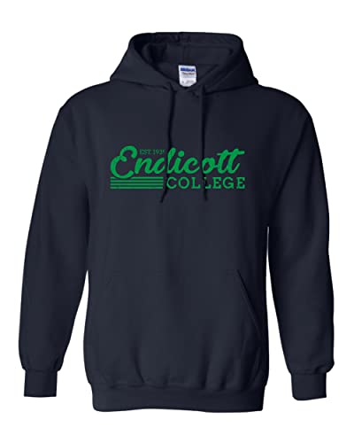 Vintage Endicott College Hooded