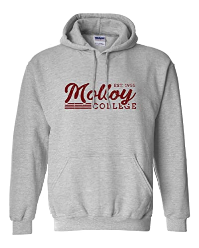 Vintage Molloy College Hooded