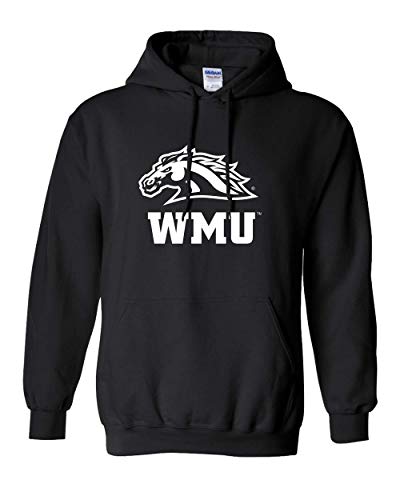 WMU One Color Western Michigan Hooded