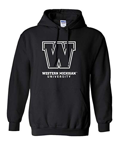 W Western Michigan University One Color Hooded