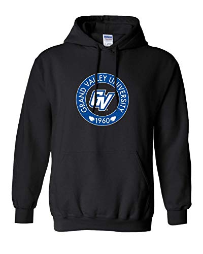 Grand Valley State University Circle Two Color Hooded