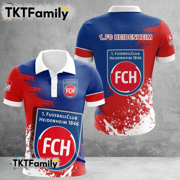 1. FC Heidenheim 3D Polo Shirt TKT Familys