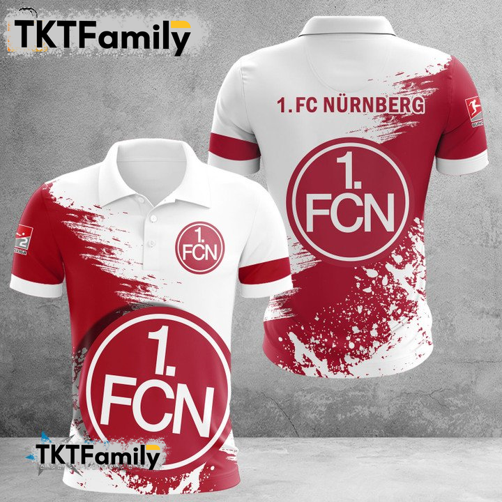 1. FC Nurnberg 3D Polo Shirt TKT Familys
