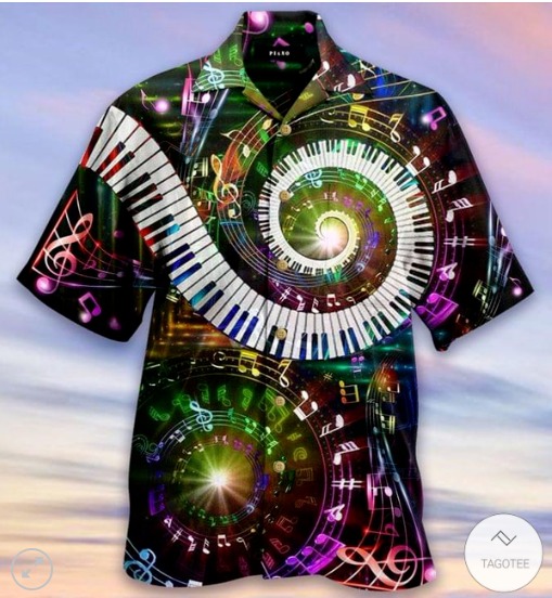 10 Fingers 88 Keys Piano Hawaiian Shirt, Gift For Men, Couple Shirt, S-5XL