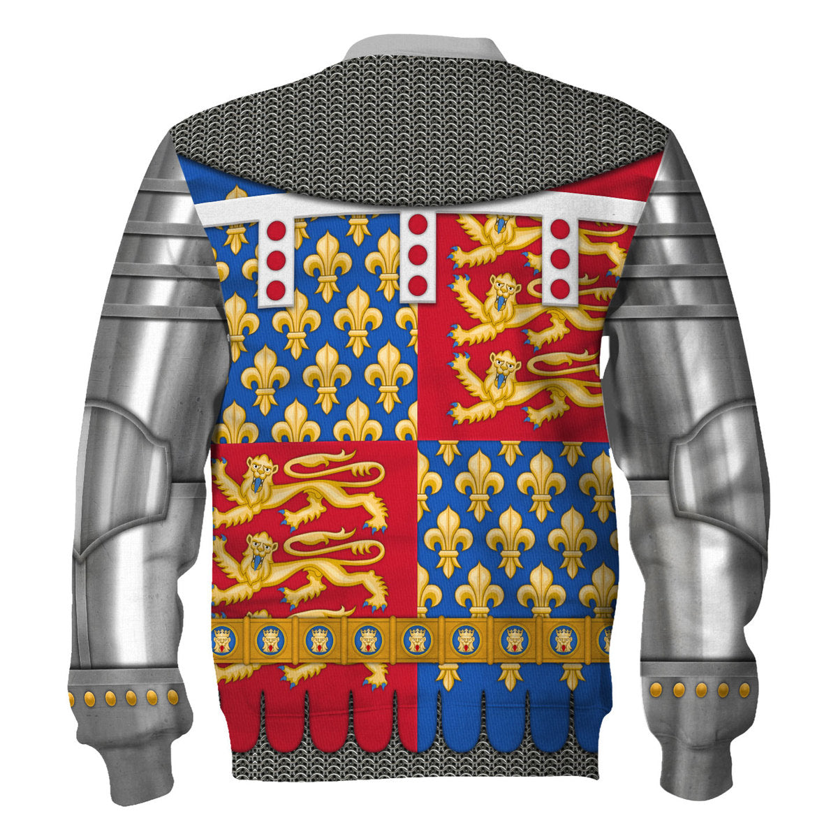 Gearhomie Edmund of Langley, 1st Duke of York Amour Knights Costume sweatshirt