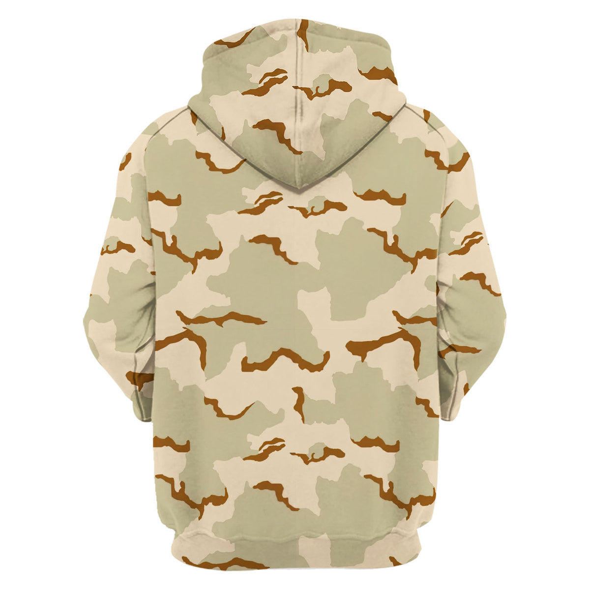 American Desert Combat Uniform (DCU) Camo Hoodie Zip