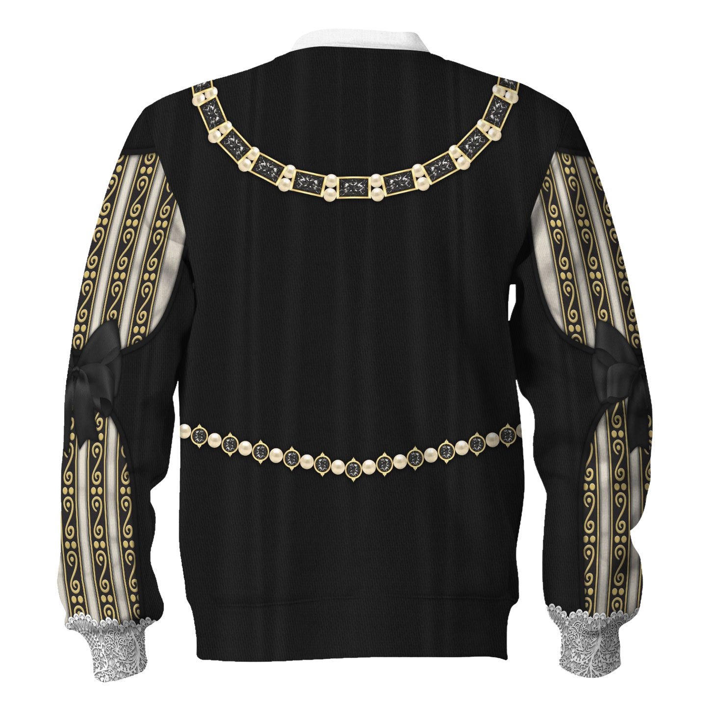 Gearhomie Anne of Austria, Queen of France in Coronation Robes Costume All Over Print sweatshirt