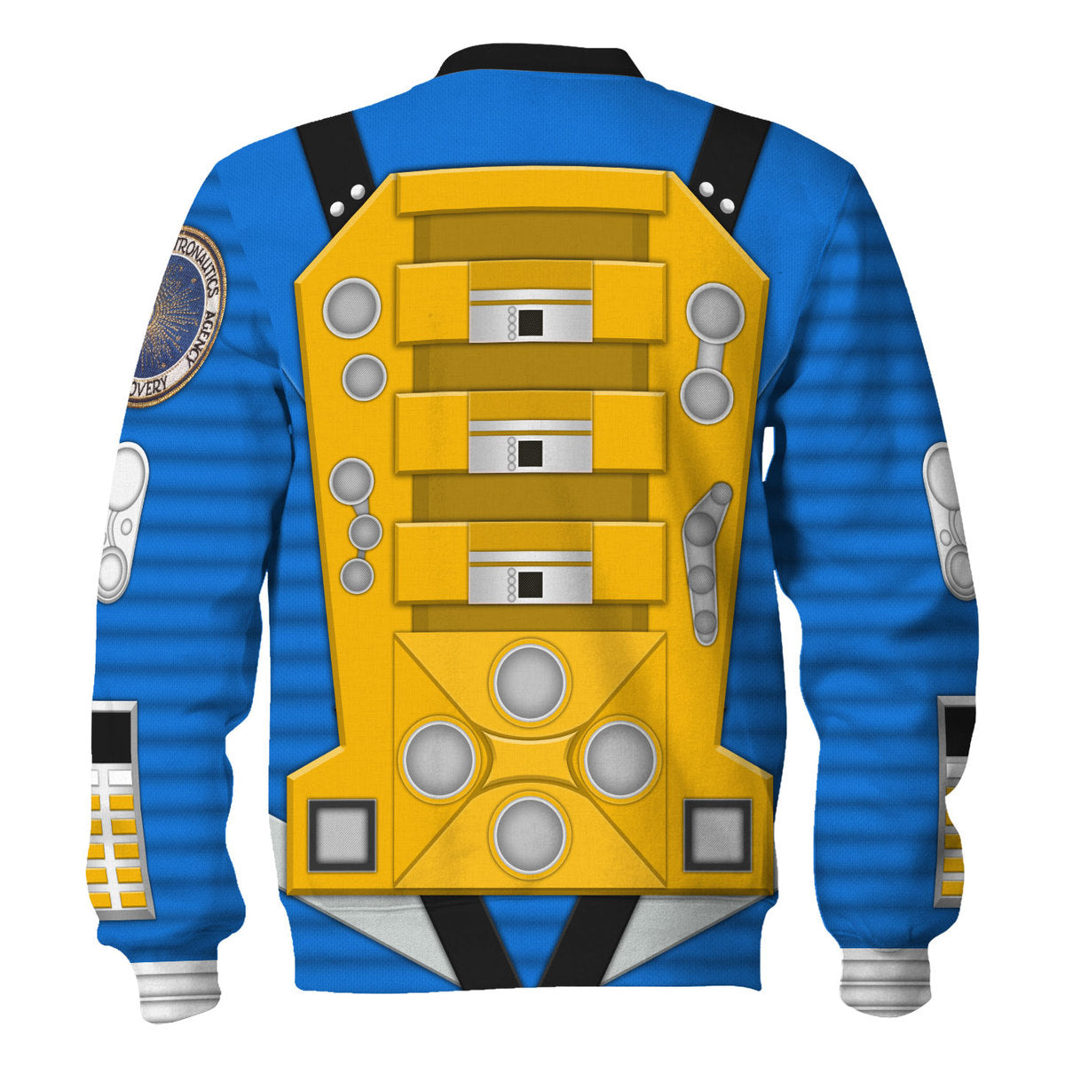 Gearhomie 2001 Space Odyssey Iconic Costume Blue sweatshirt