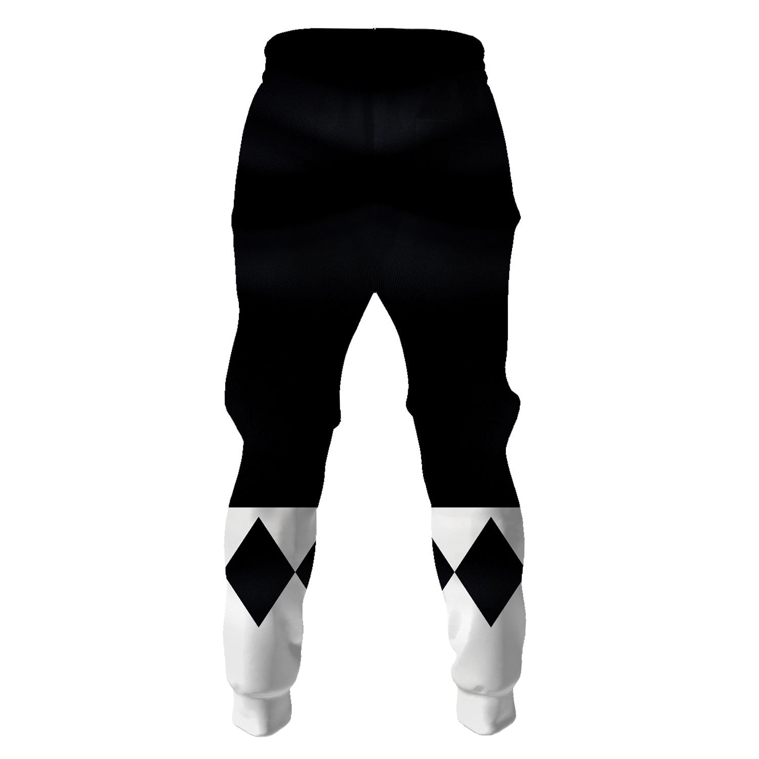 Gearhomie Unisex Tracksuit Hoodies Black Power Ranger 3D pants