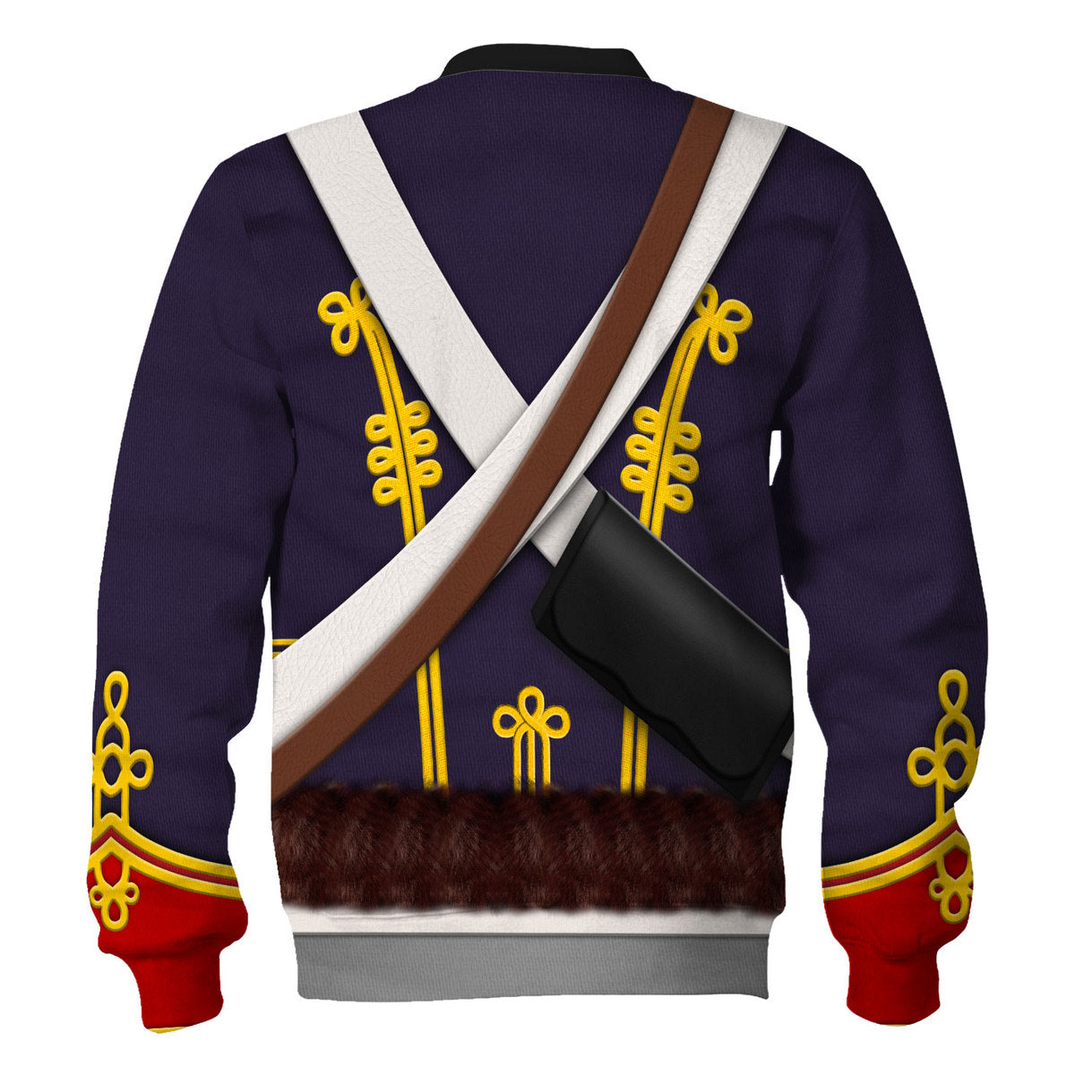 Gearhomie English Hussar-Campaign Dress (1806-1815) Uniform All Over Print sweatshirt