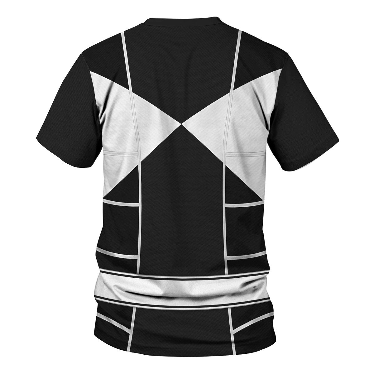 Black Ranger Mighty Morphin Cosplay T-shirt