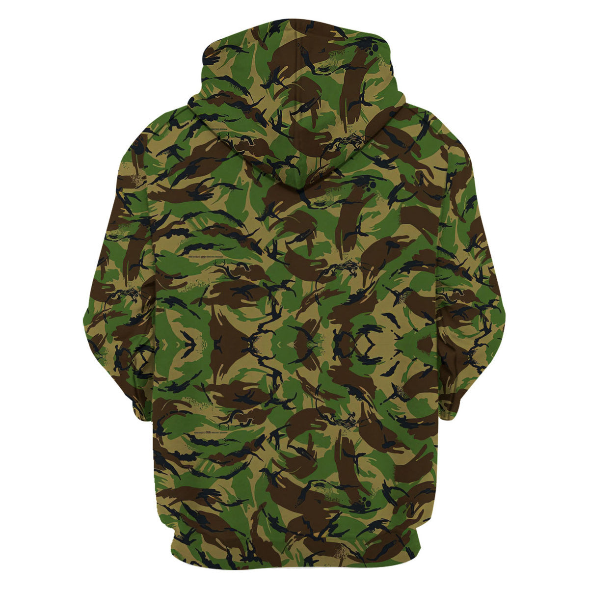 Bristish Disruptive Pattern (DPM) Material British Armed Forces Hoodie zip