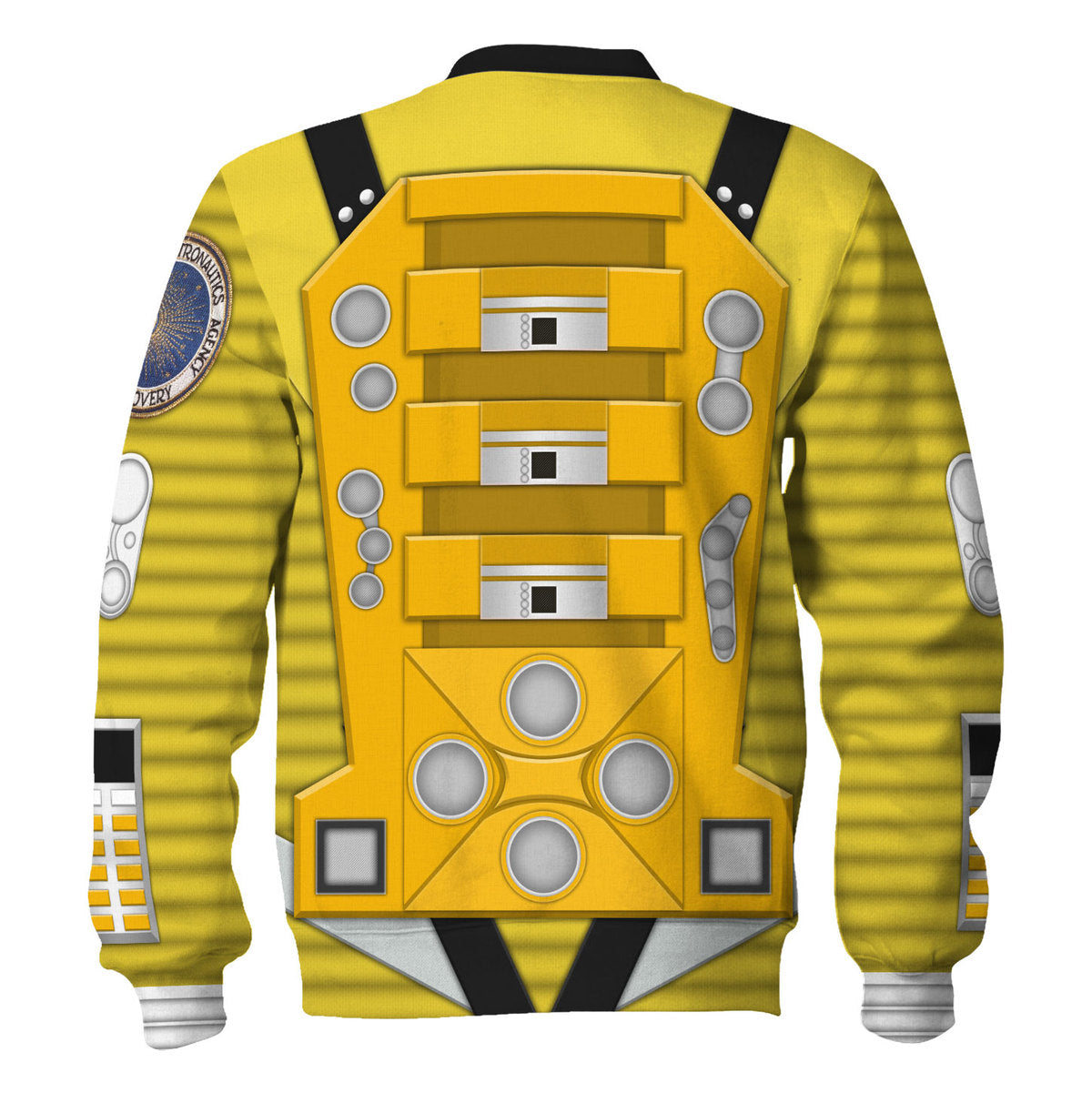 Gearhomie 2001 Space Odyssey Iconic Costume Yellow sweatshirt