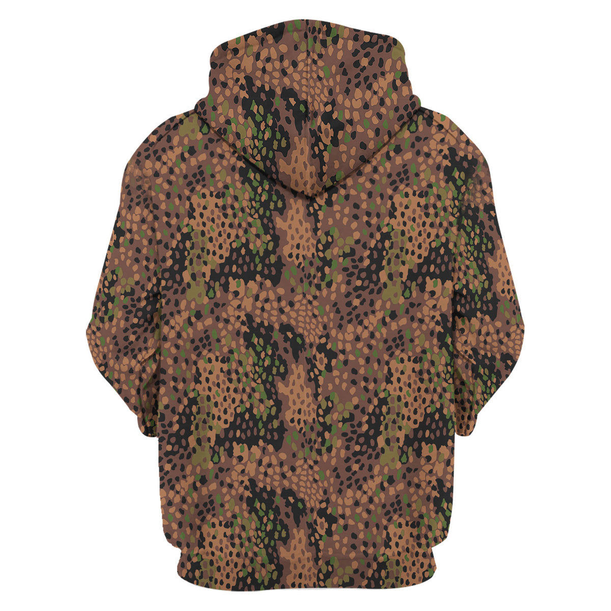 Erbsenmuster Pattern German World War 2 (WWII) Pea Dot Camo Hoodie zip