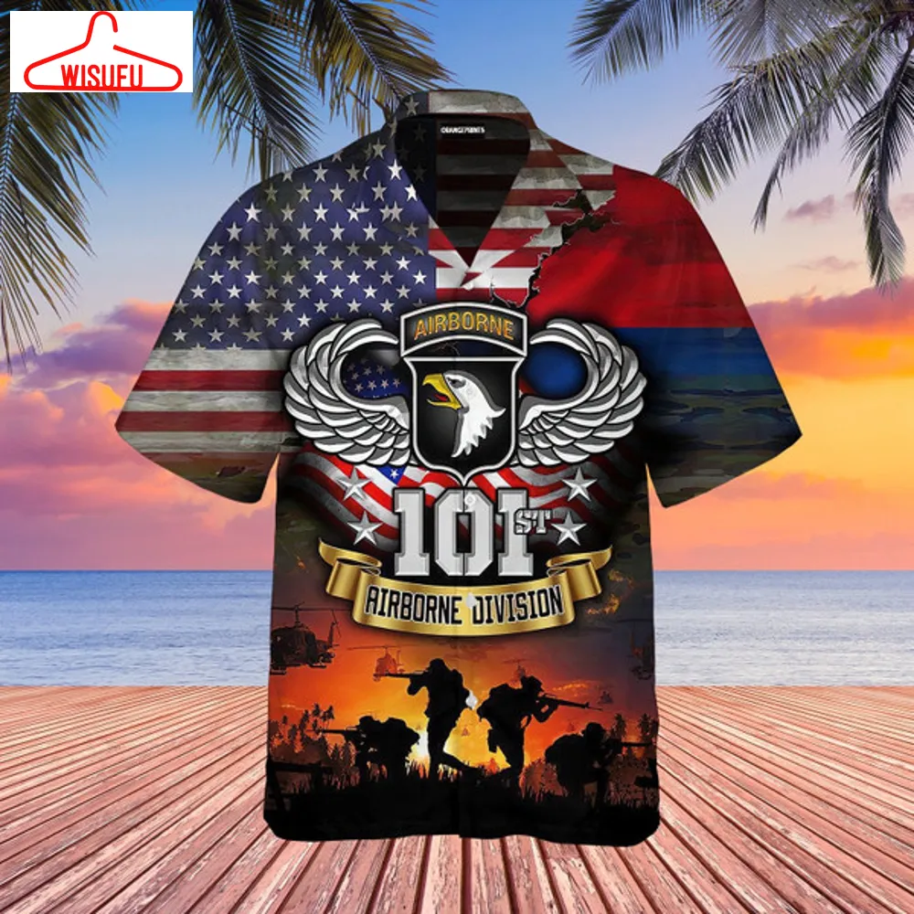 101st Airborne Division Hawaiian Shirt - For Men & Women - Adult Best Gift Ideas, New Fashion Gifts