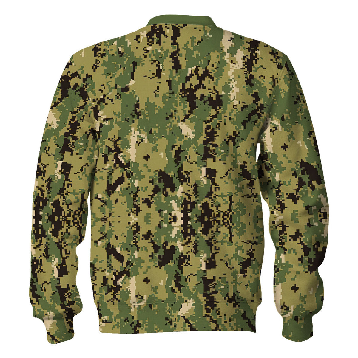 American Navy Working Uniform (NWU) Type III (AOR-2) Woodland Camo Sweatshirt