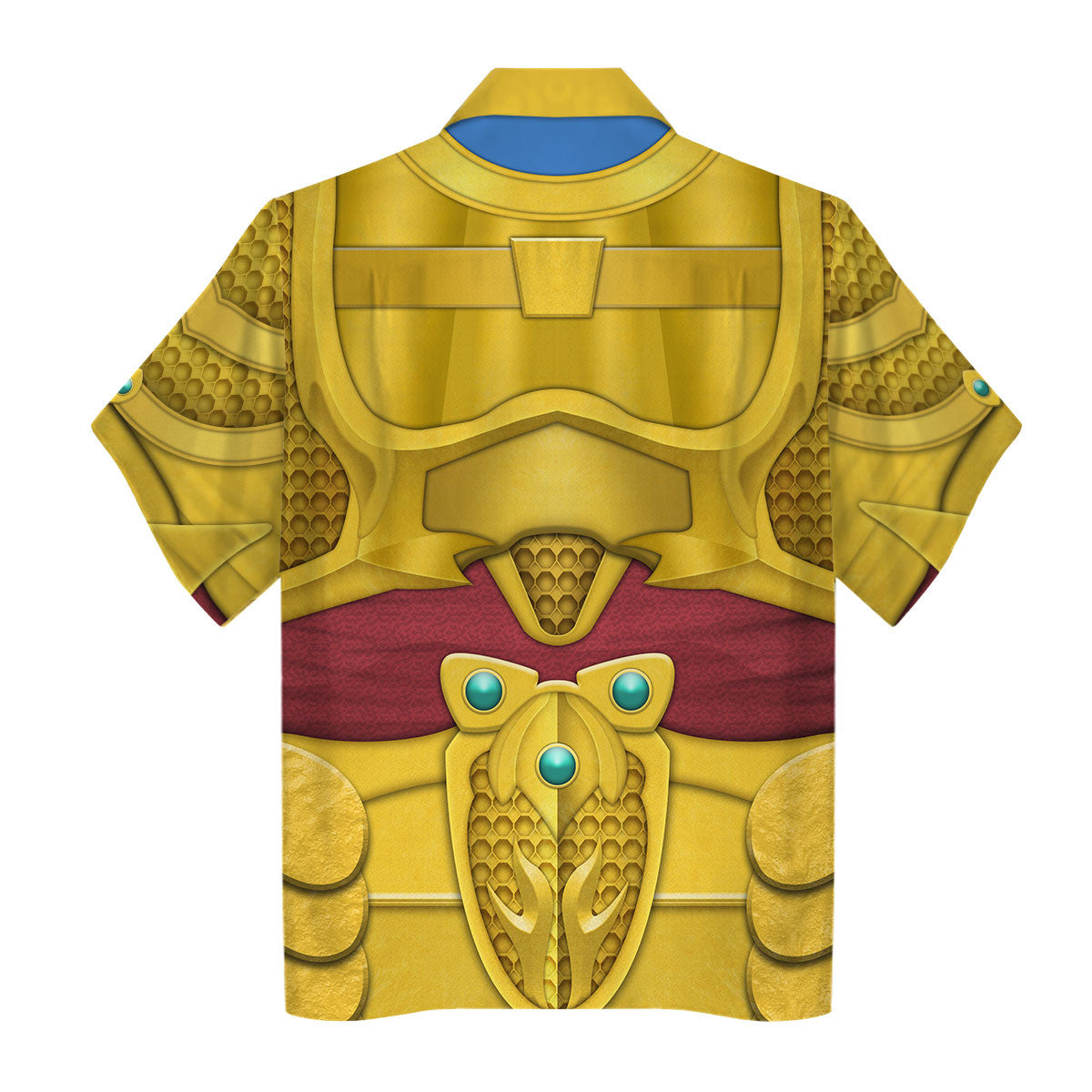 Goldar Mighty Morphin cosplay  hawaiian